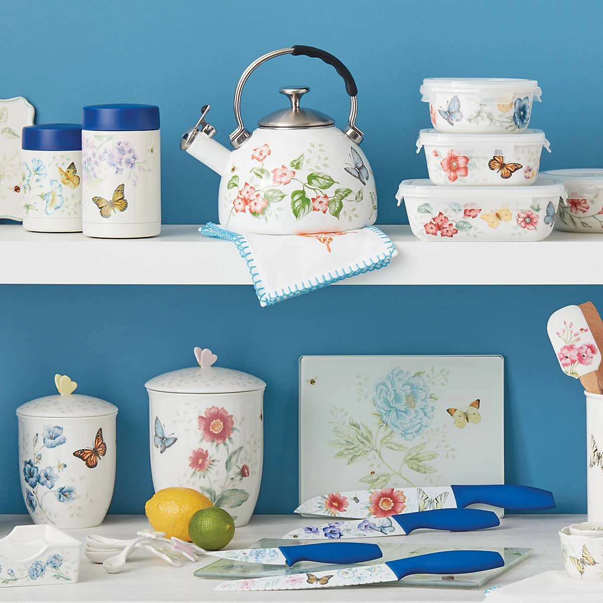 Lenox Butterfly Meadow Large Food Container - Image 3