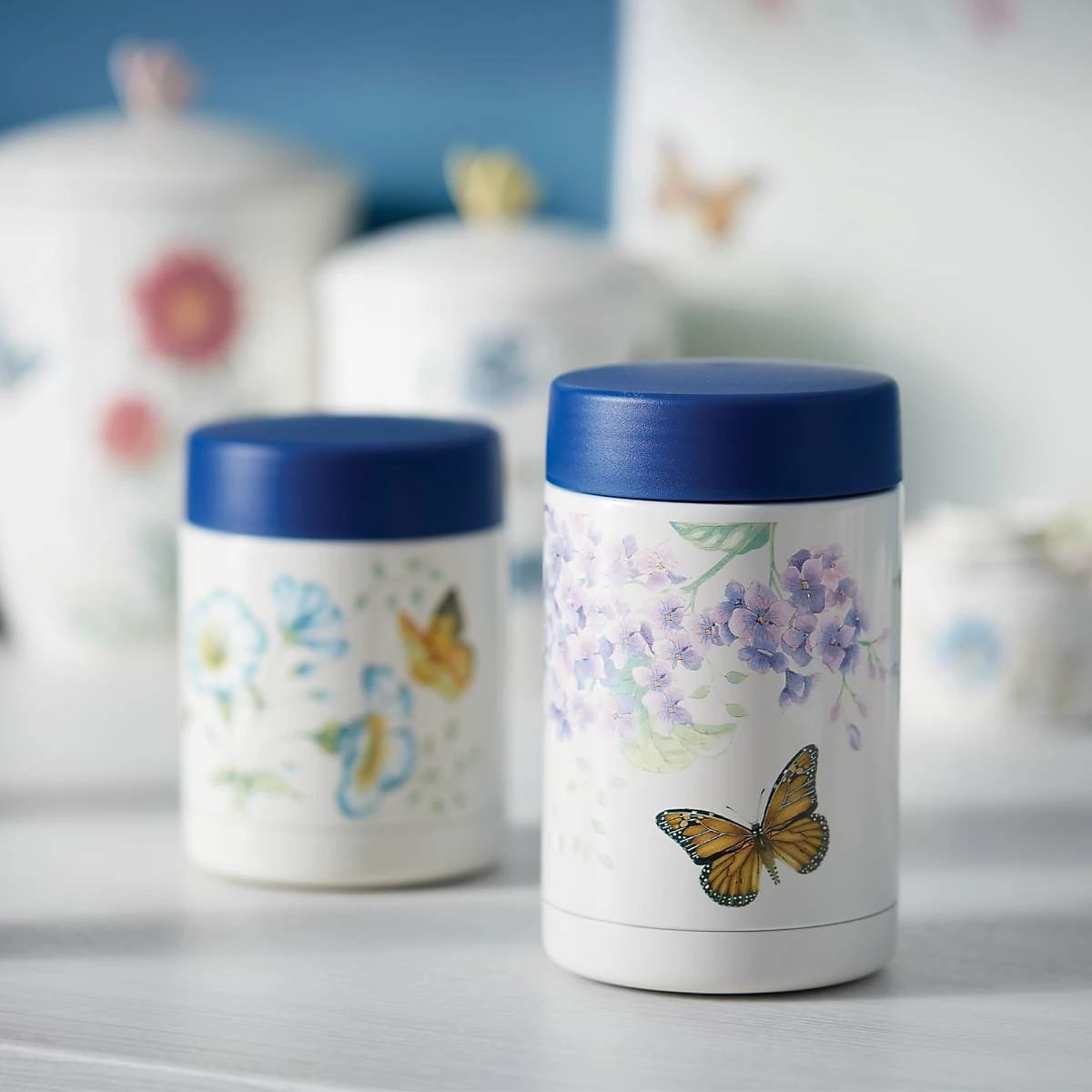 Lenox Butterfly Meadow Large Food Container - Image 4