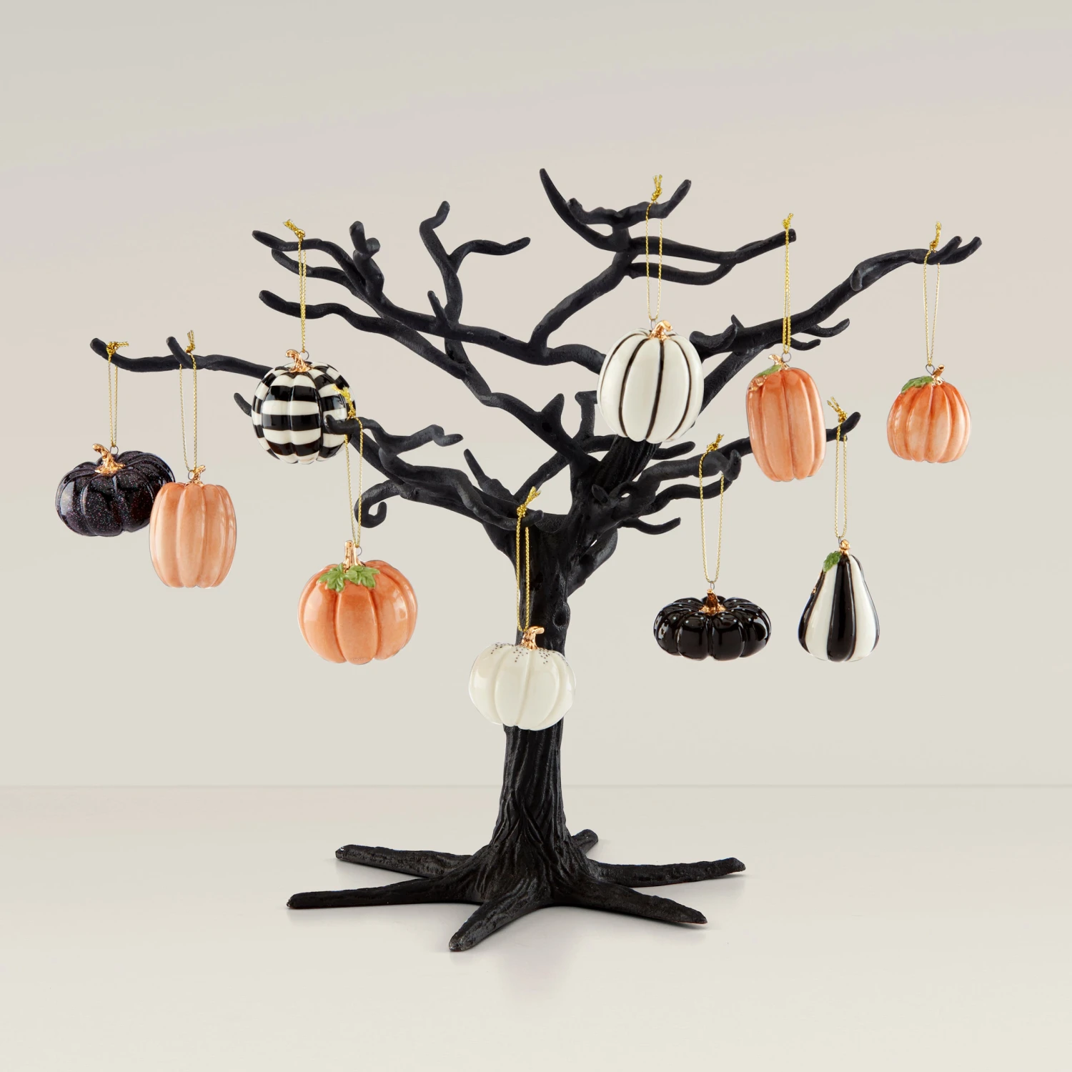 Lenox Mini Pumpkin 10-Piece Ornament Set - Image 2