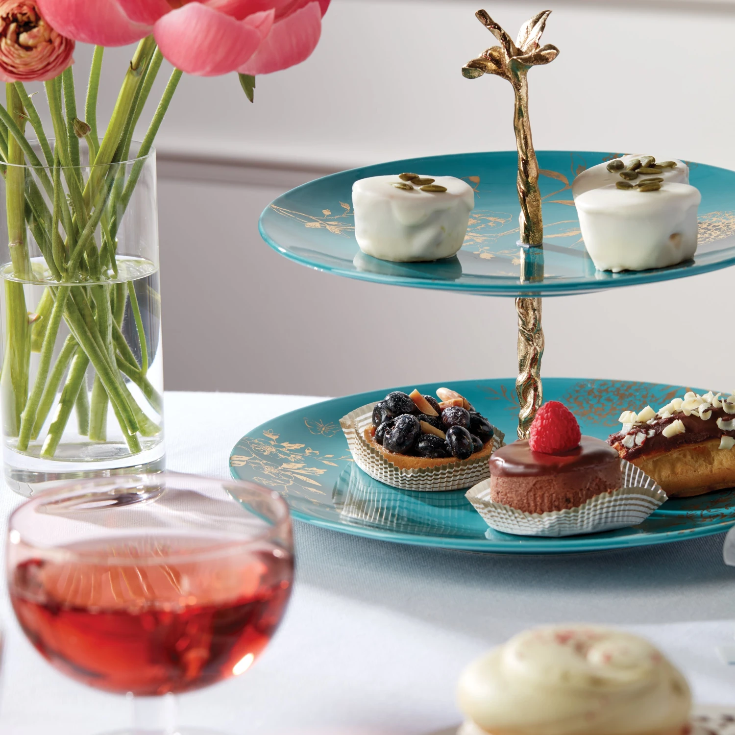 Lenox Sprig & Vine 2-Tiered Server - Image 3