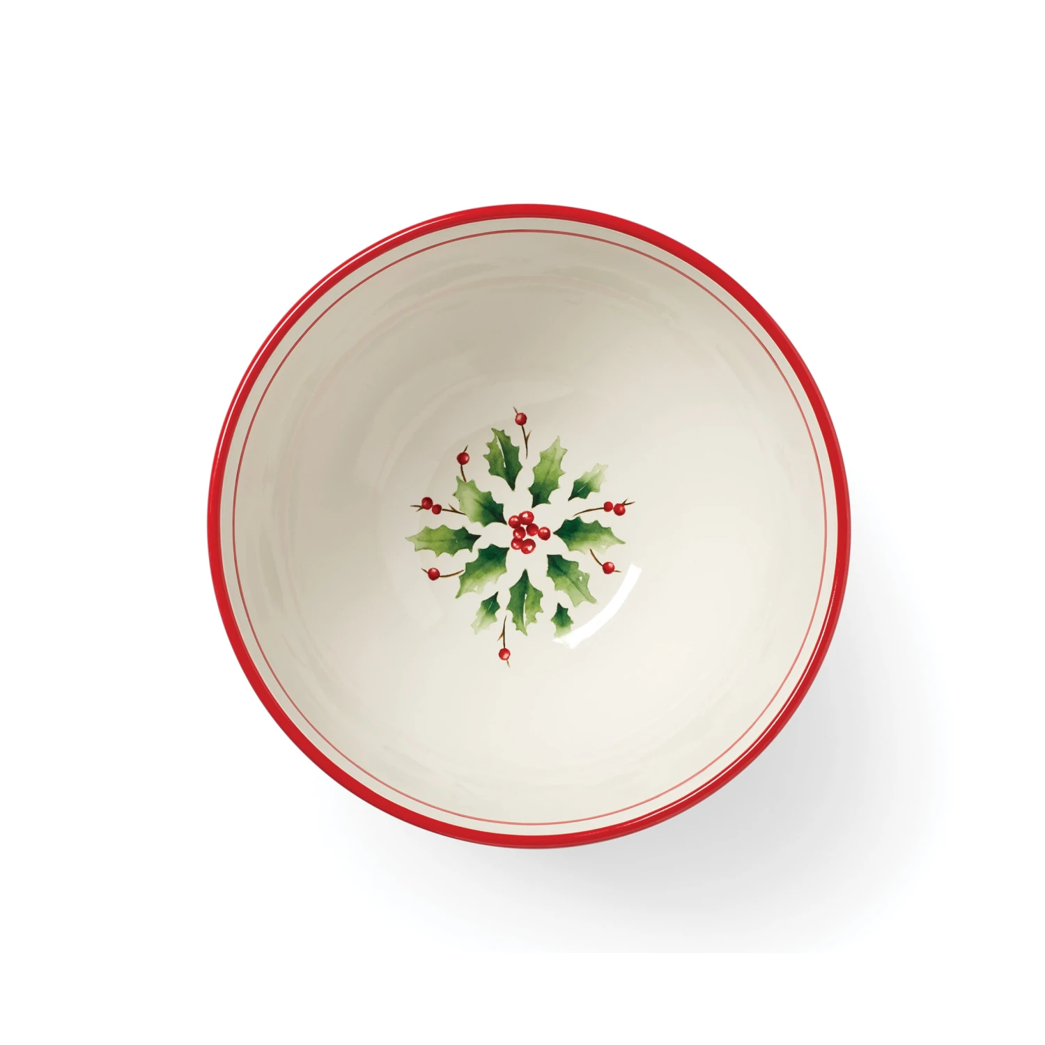 Lenox Holiday Handpaint Stripe Mixing Bowl - Image 4