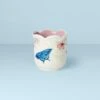 Lenox Butterfly Meadow Scalloped Lilac Linen Candle