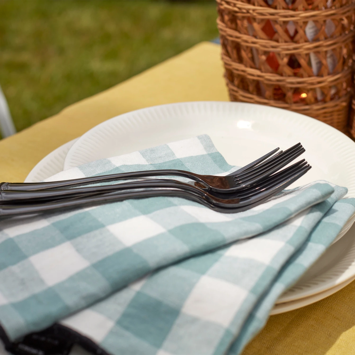 Lenox Profile White Porcelain 4-Piece Accent Plate Set - Image 5