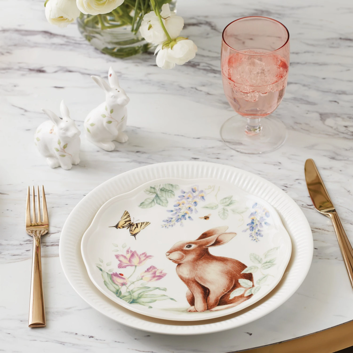 Lenox Profile White Porcelain 4-Piece Accent Plate Set - Image 4