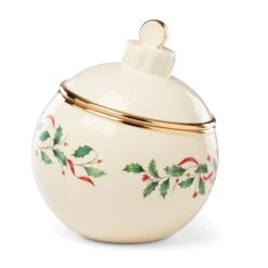 Lenox Holiday Ornament Cookie Jar