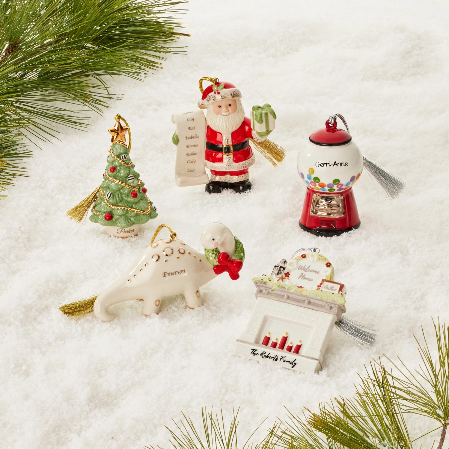 Lenox Santa's List Ornament - Image 6
