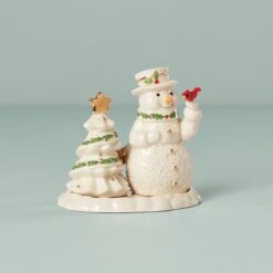 Lenox Snowman Salt & Pepper