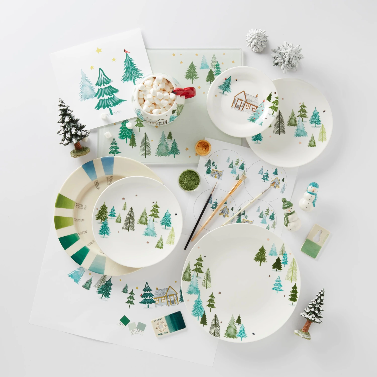 Lenox Balsam Lane 12-Piece Dinnerware Set - Image 3