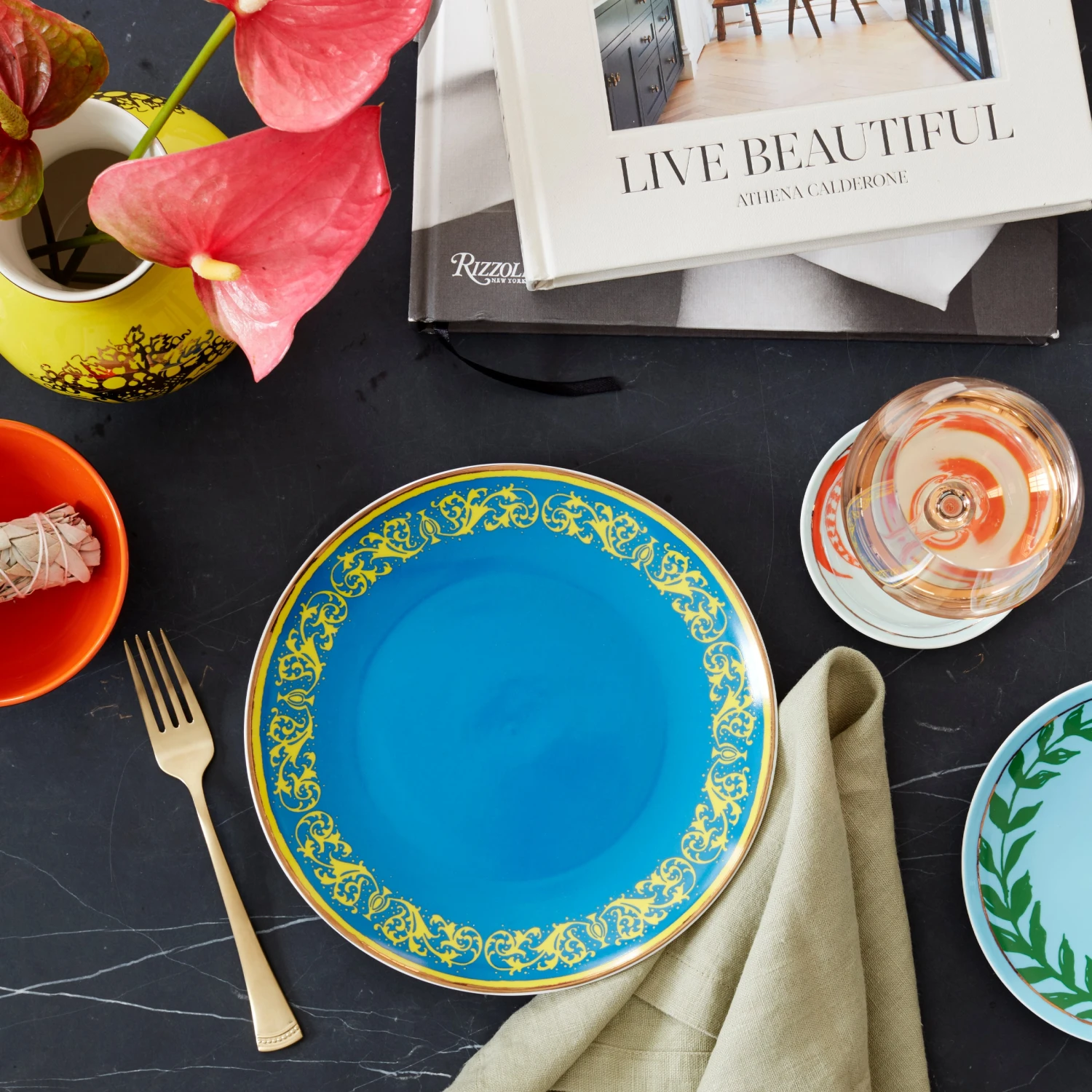 Lenox LX Remix Assorted 4-Piece Accent Plate Set - Image 3