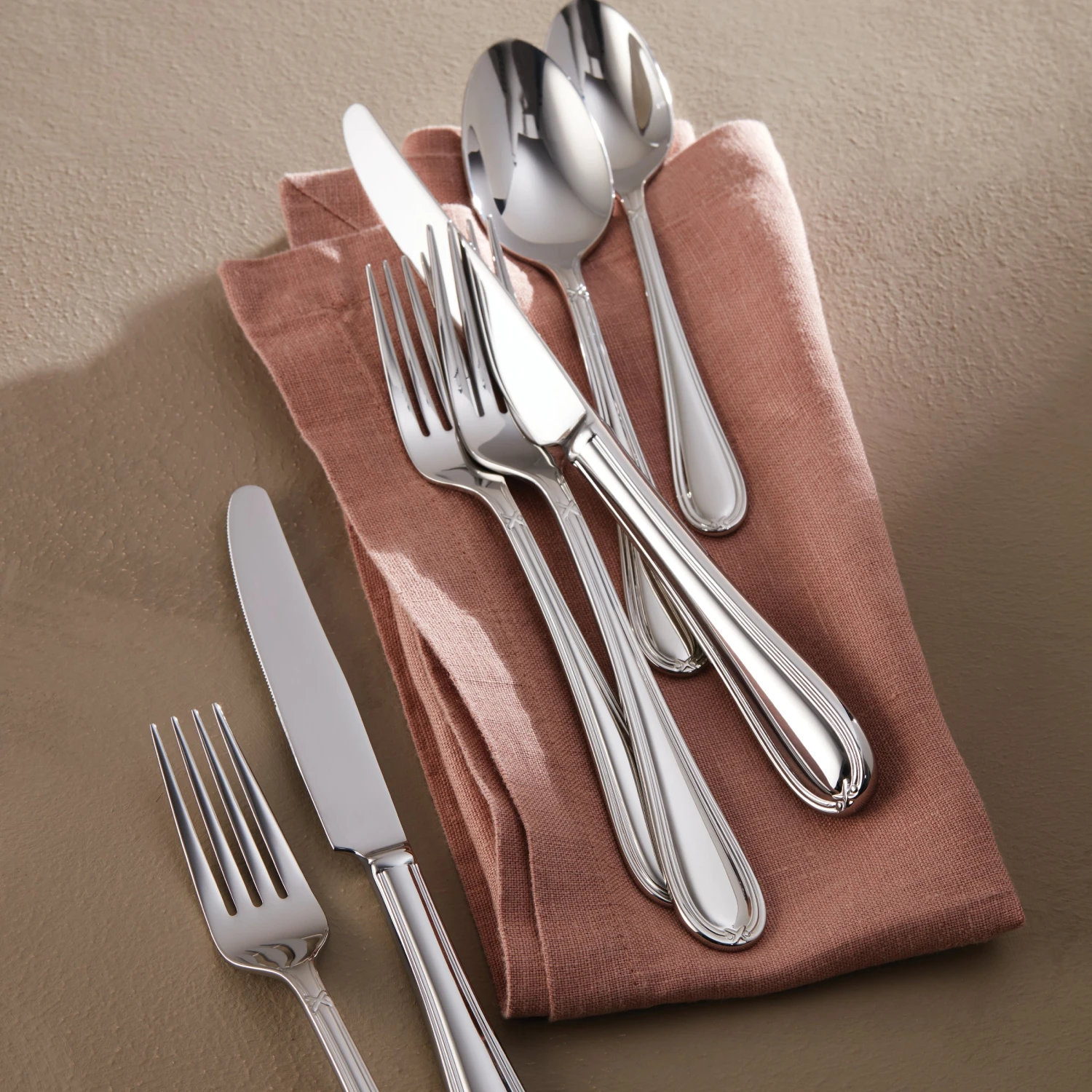 Lenox Ashbridge 80-Piece Flatware Set - Image 3