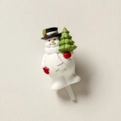 Lenox Profile Winter Snowman Popper