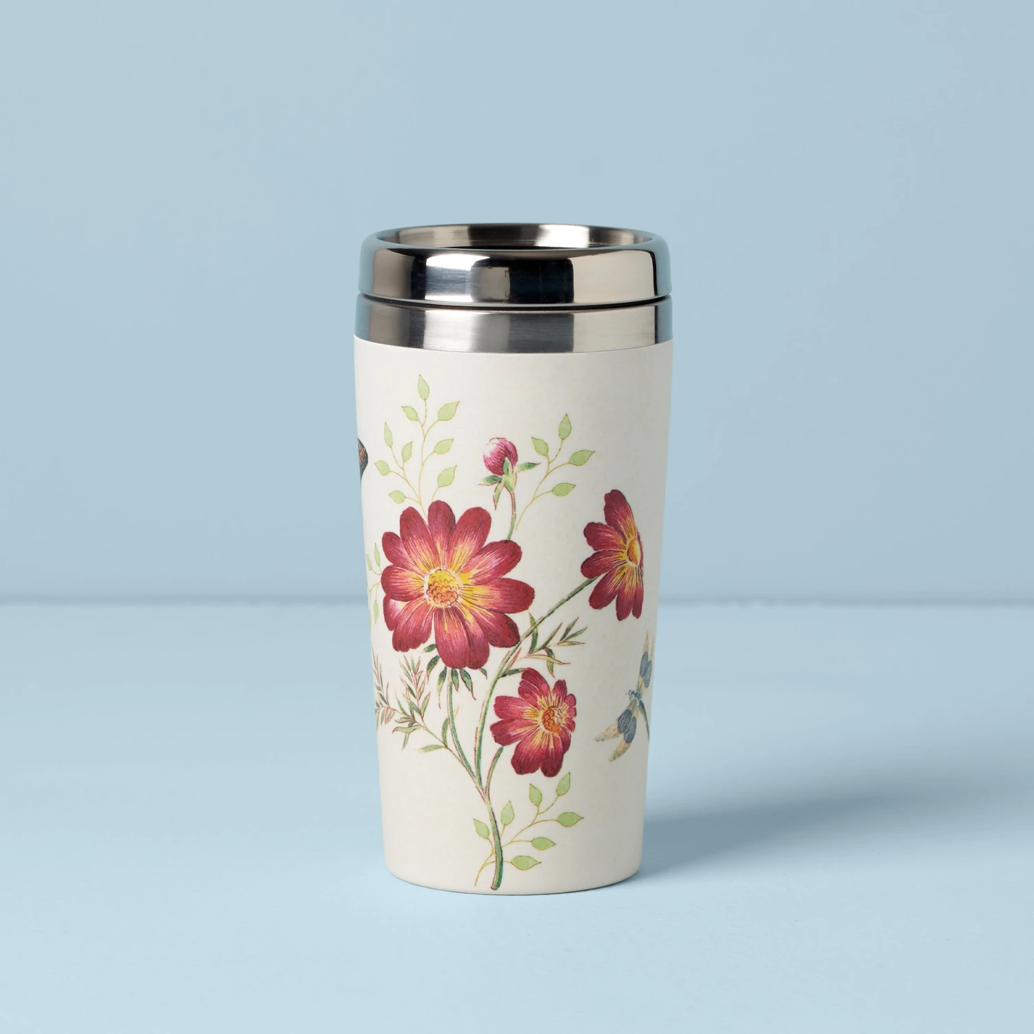 Lenox Butterfly Meadow Bamboo Travel Mug