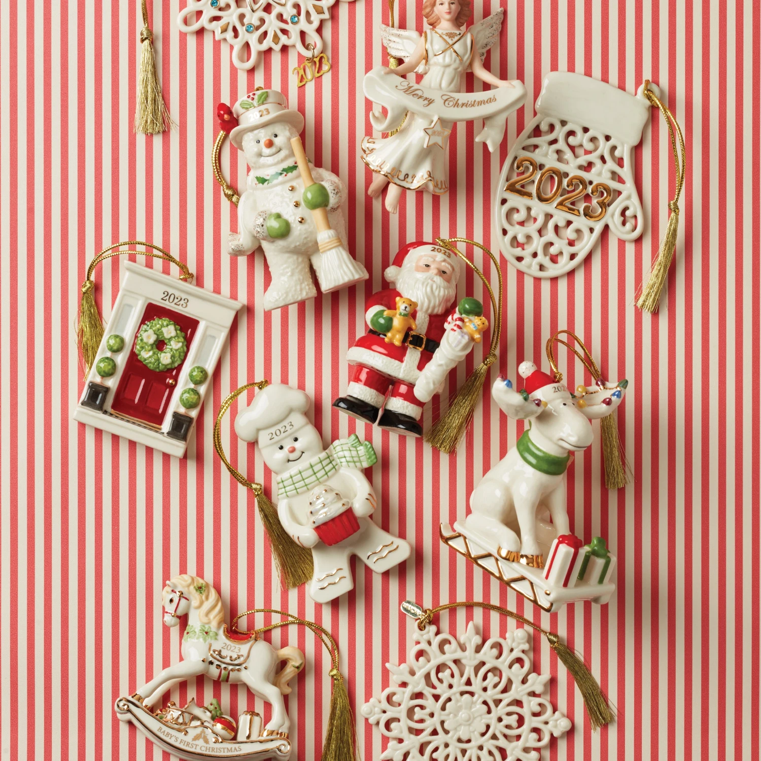 Lenox 2023 Heavenly Angel Ornament - Image 2