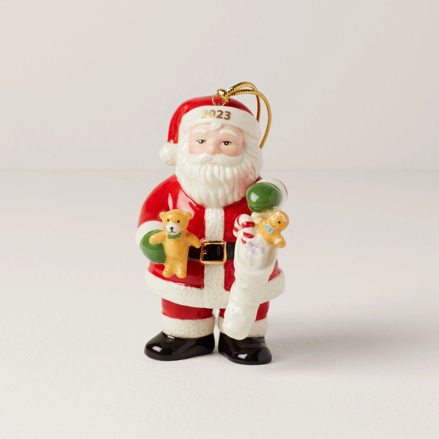 Lenox 2023 Santa & Stocking Ornament
