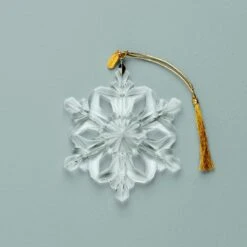 Lenox 2023 Optic Snowflake Ornament