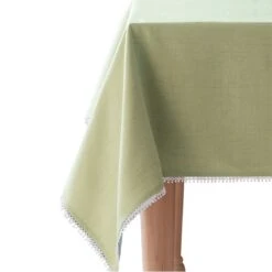 Lenox French Perle Pistachio Tablecloth