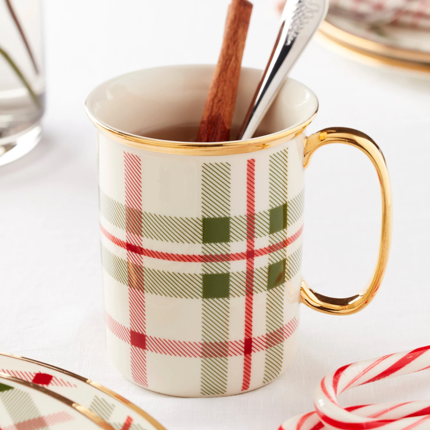 Lenox Holiday Plaid Mugs, Set Of 4 - Image 4