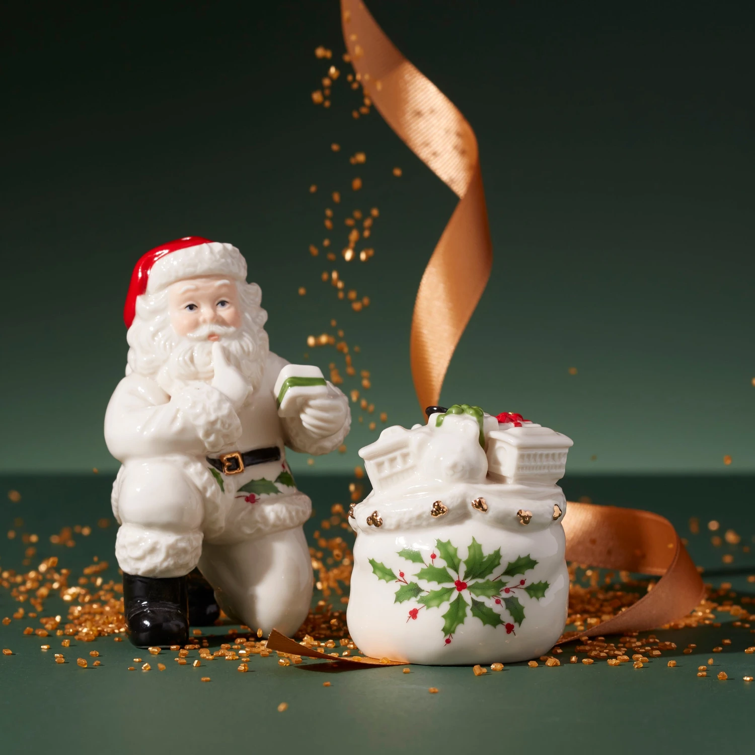 Lenox Holiday Figural Salt & Pepper Set - Image 2