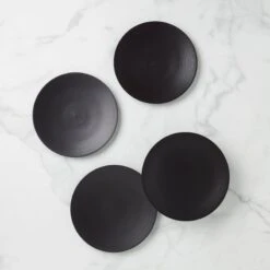 Lenox LX Collective Black Accent Plates, Set Of 4