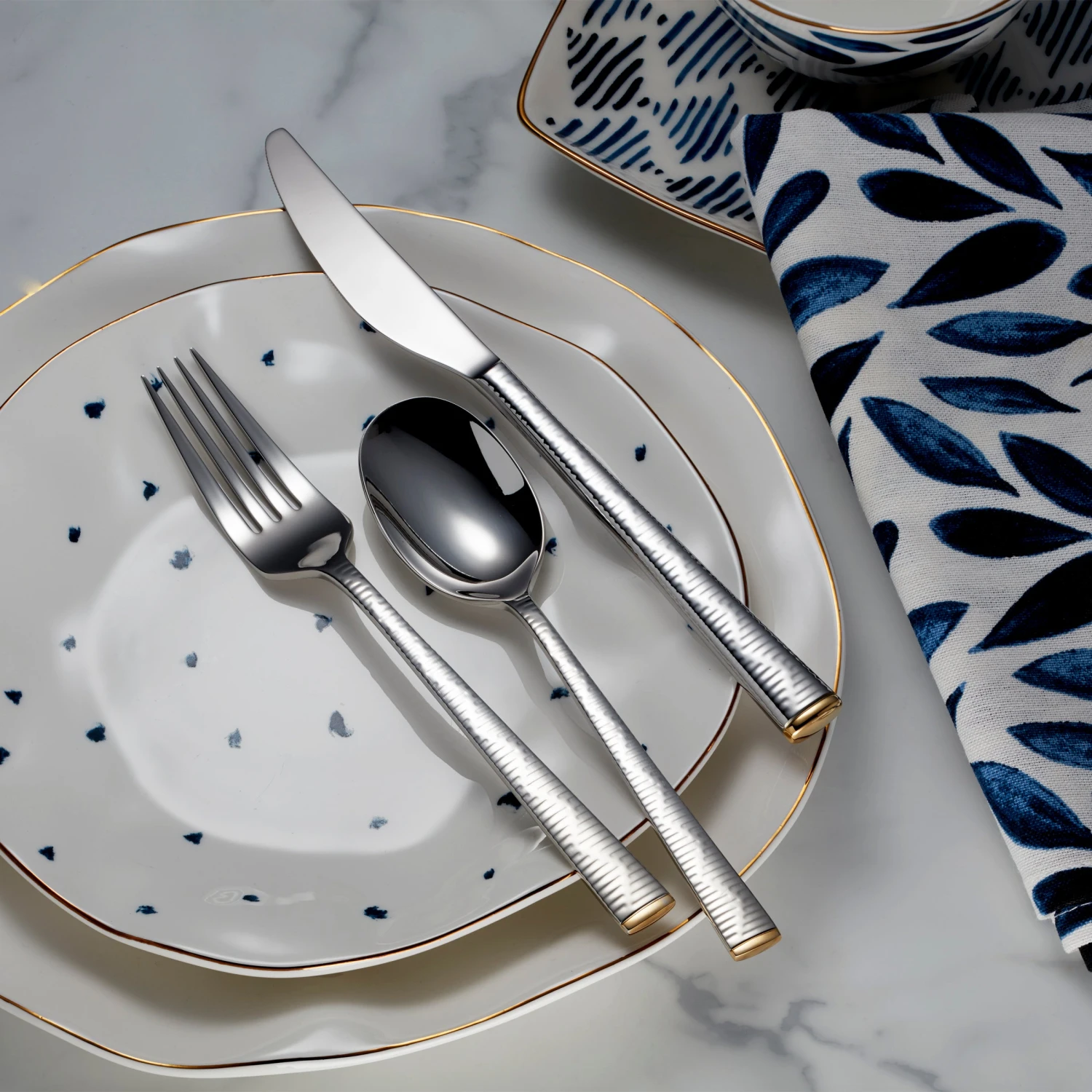 Lenox Blue Bay Flatware 20-Piece Set - Image 3