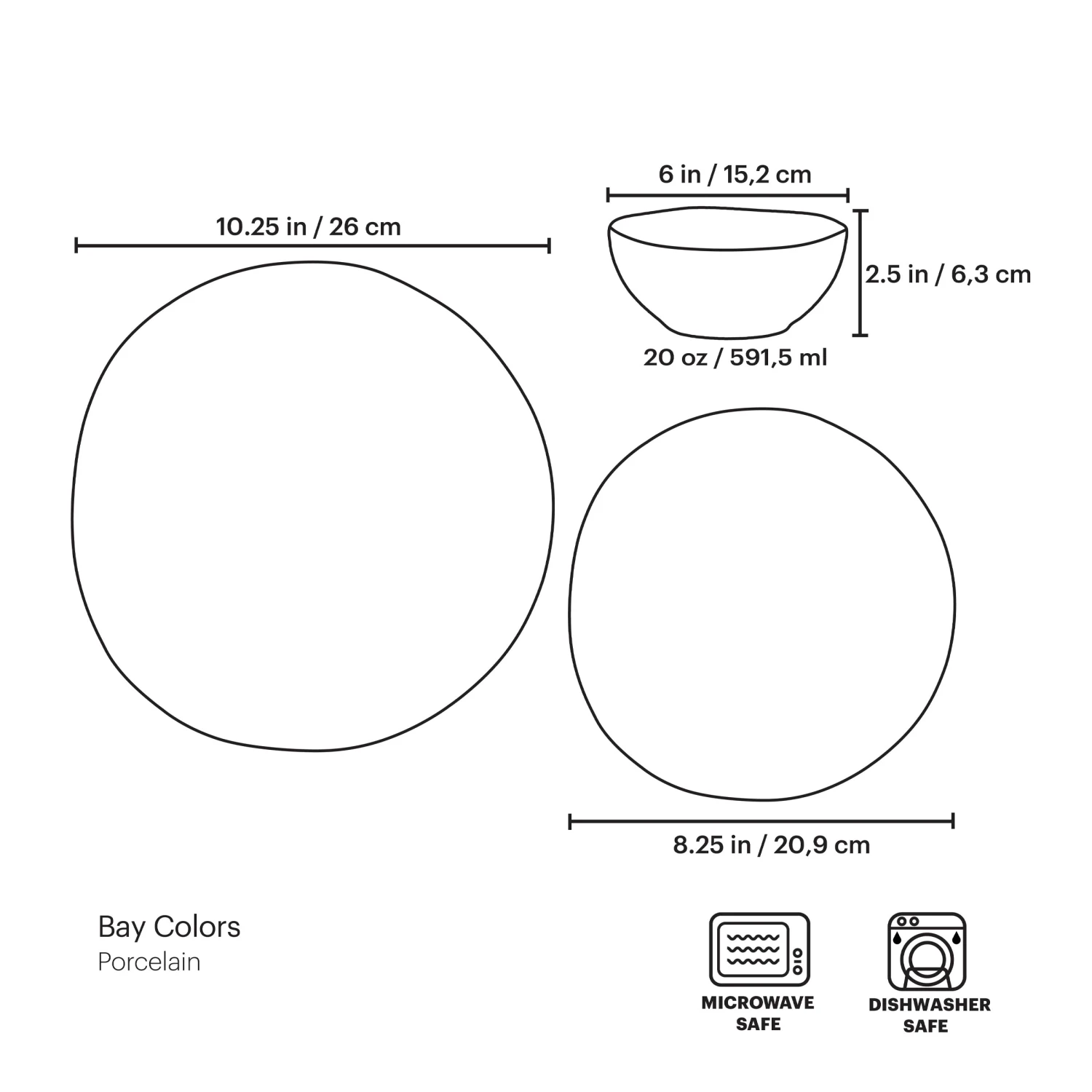Lenox Bay Colors 12-Piece Dinnerware Set - Image 12